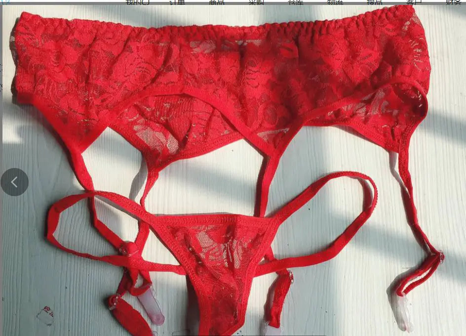 Curvy Charm Lace Lingerie Set