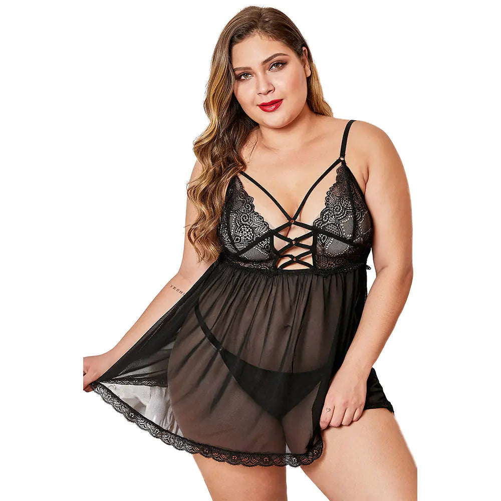 Curvy Goddess Cami Sleep Dress