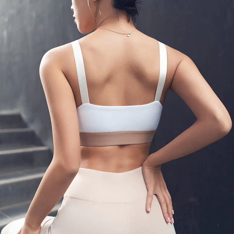 Bra, Patchwork Lingerie, Yoga Top